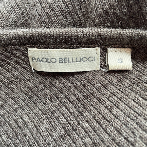 Paolo Bellucci Vintage Cropped Boho Y2K Sweater Size S - Picture 7 of 8